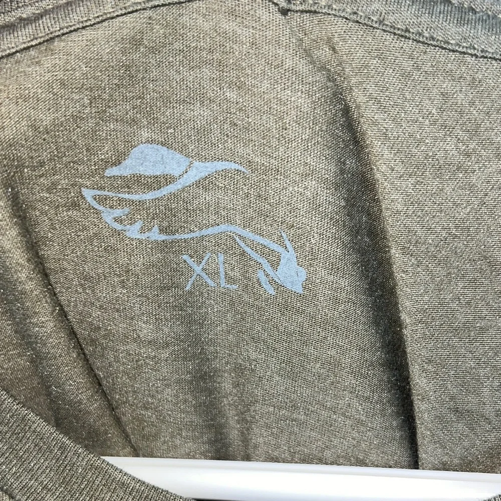 Men's Olive Short Sleeve Tee - Picture 5 of 5